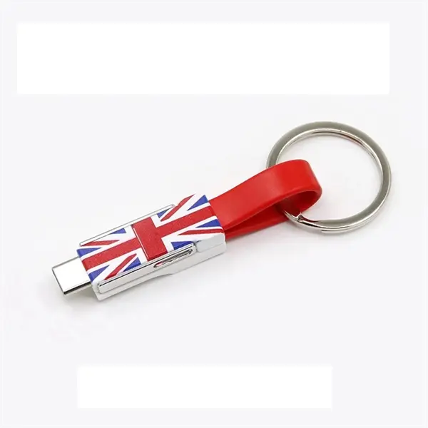 Key ring 3 in 1 data cable USB charger Cable USB Type C Ca