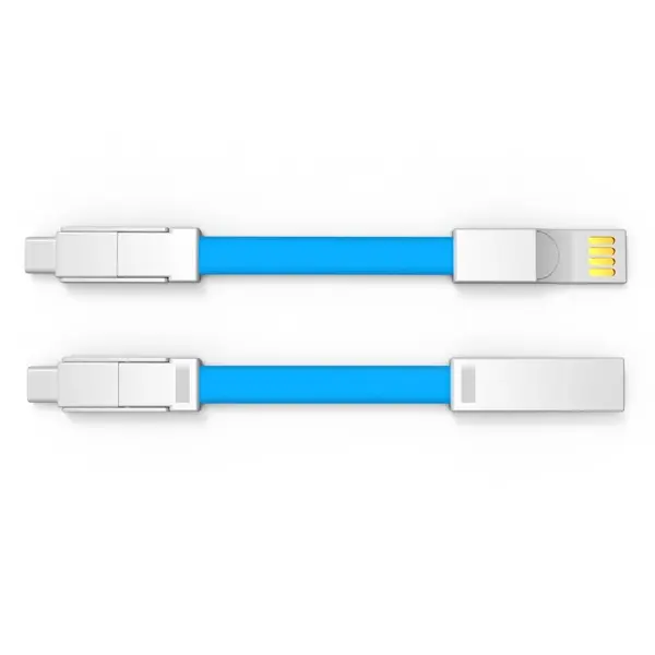 Key ring 3 in 1 data cable USB charger Cable USB Type C Ca