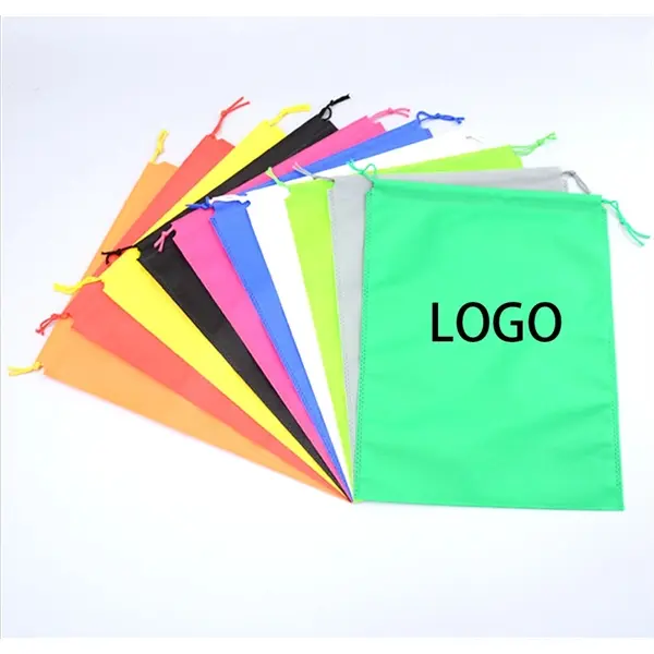 Non-Woven Bags Gift Bag Goodie Bottom Treat Bag Party Drawst