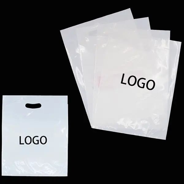 Houseables Merchandise Bags, Retail Shopping Goodie Bag, Pla