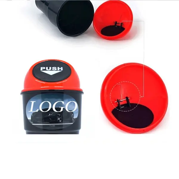 Car Use Mini Trash Tin