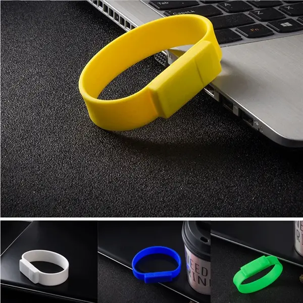 Portable USB Memory Flash Drive Wristband