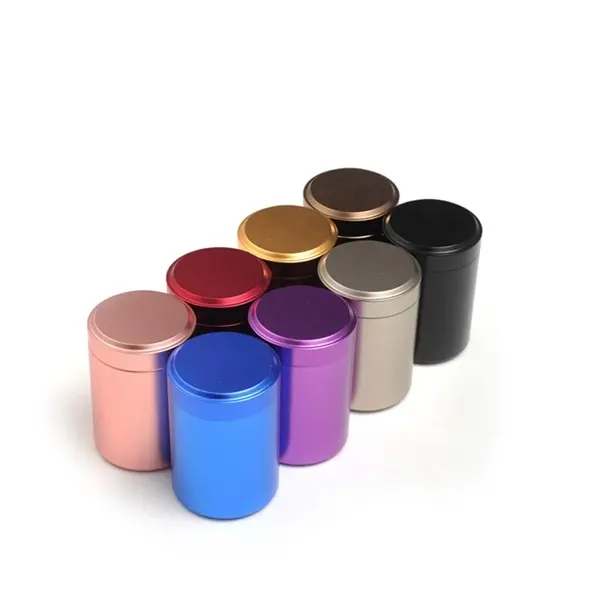 70ml Mini Portable Metal Tube Case