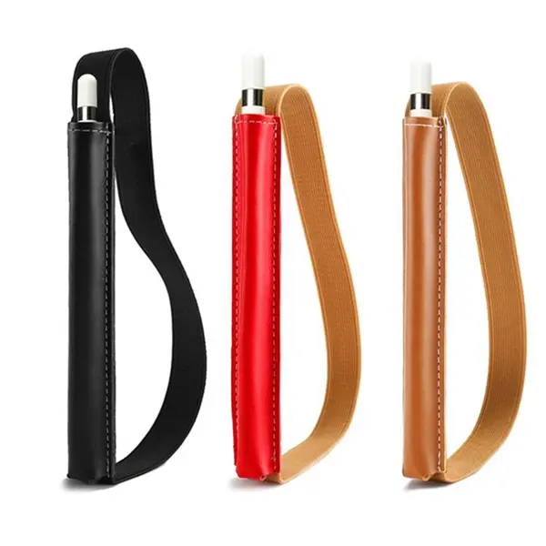 Genuine Leather Stylus Pen Holder
