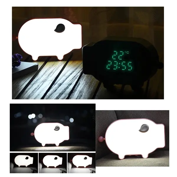Sound and Light Control LED Alarm Clock