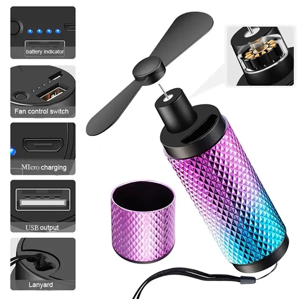 Mobile Power Mini USB Folding Fan
