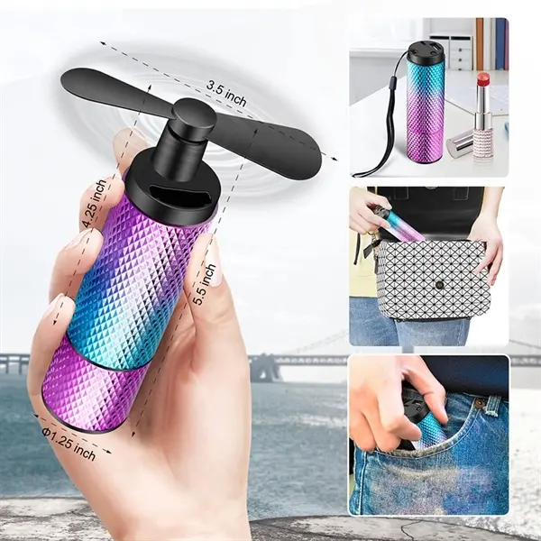 Mobile Power Mini USB Folding Fan