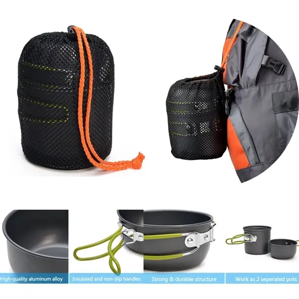 Outdoor Camping Picnic Set Pot Set Cutlery Set