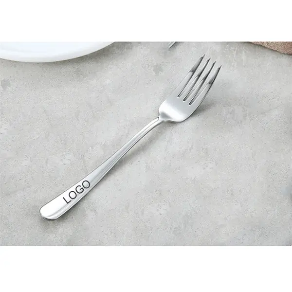 Stainless steel steak dessert fork