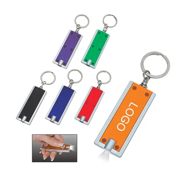 LED Flashlight Keychain
