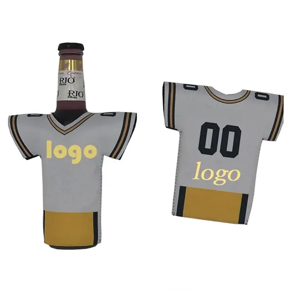 Sports Jersey Can & Bottle Beverage Cooler Insulator