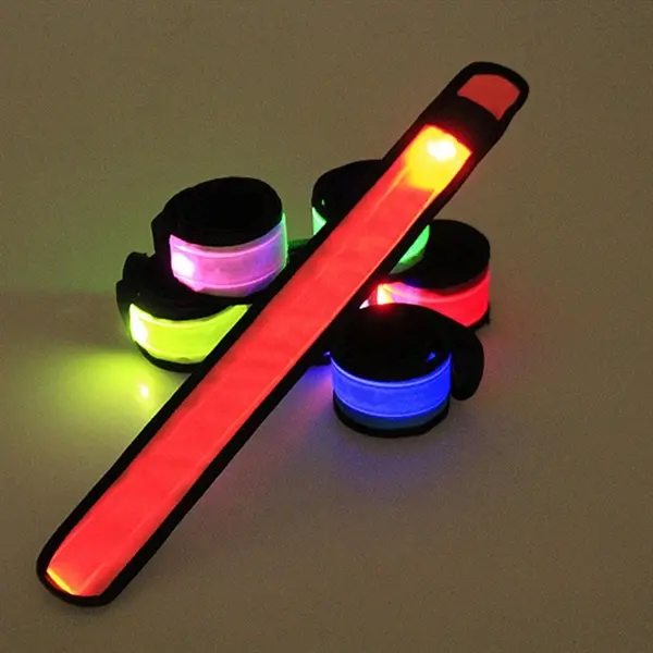 LED Flashing Slap Band