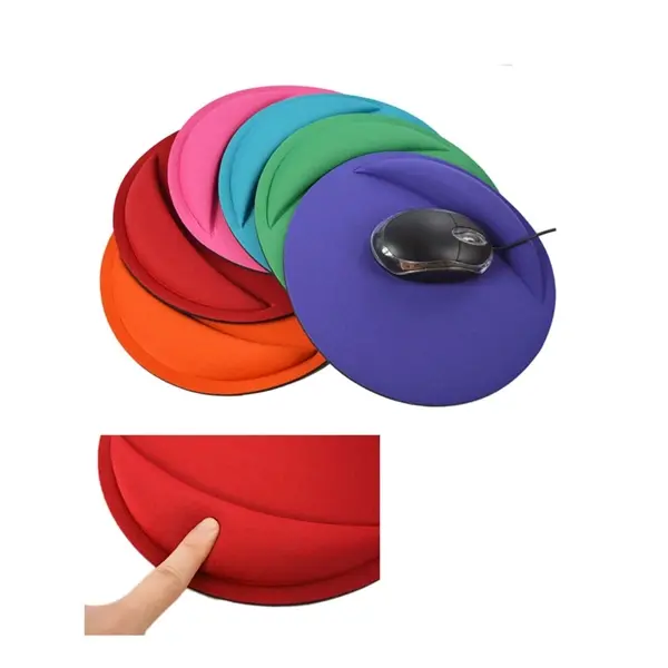 8" D Full Color Computer Laptop Mouse Pad Mat