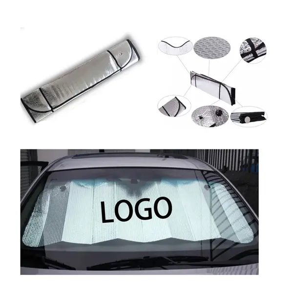51" x 24" Siliver Folding Car Auto Sun Shade For Summer