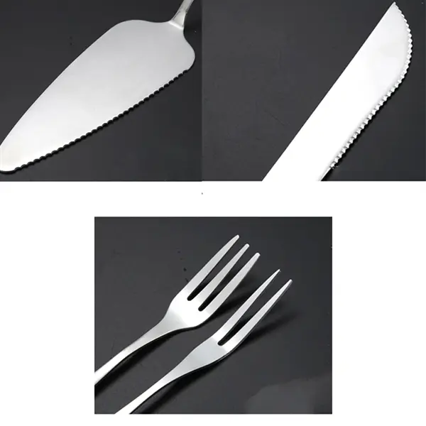 Stainless The pizza knife Double fork Steel Cake Shovel Crea
