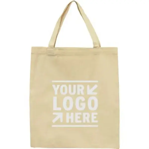 Canvas Day Tote & Color Accent Handles