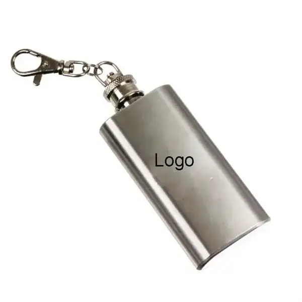 2 Oz Stainless Steel Flask