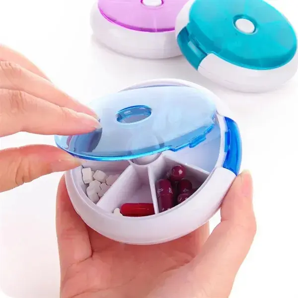 7 Panel Rotating Pill Box
