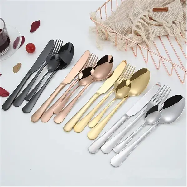 4 Pieces Colorful Tableware Set