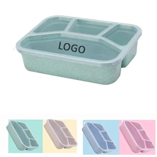 Eco-Friendly Wheat Straw Lunch Bento Box
