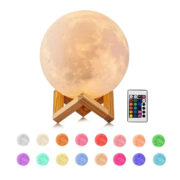 3D LED Moon Lamp
