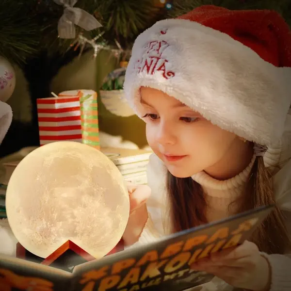 3D LED Moon Lamp