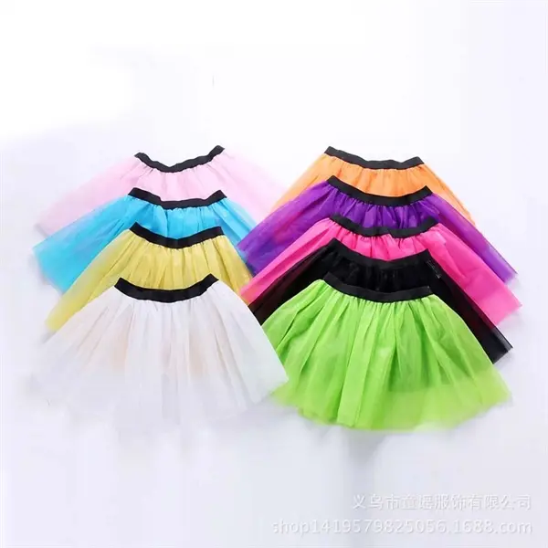 Women's Classic Elastic Running Tulle Tutu Skirt