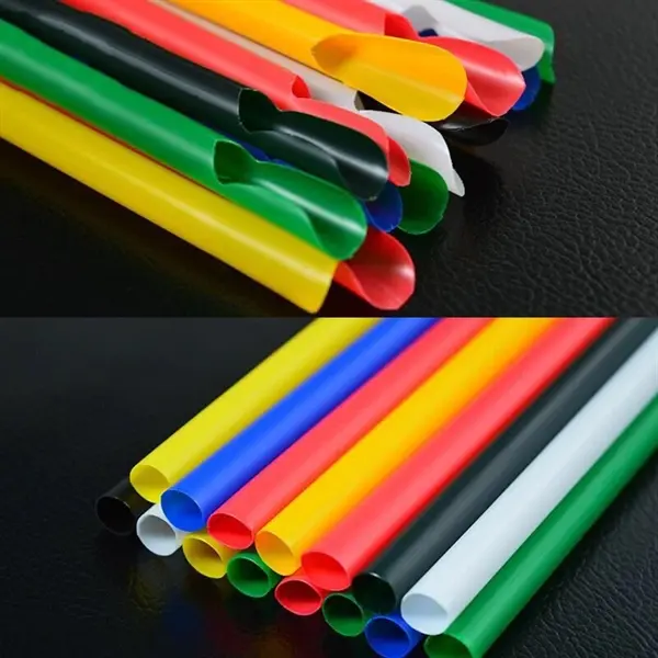 100Pcs Jumbo Spoon Straws