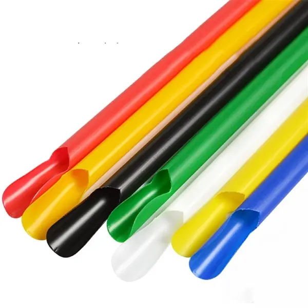 100Pcs Jumbo Spoon Straws