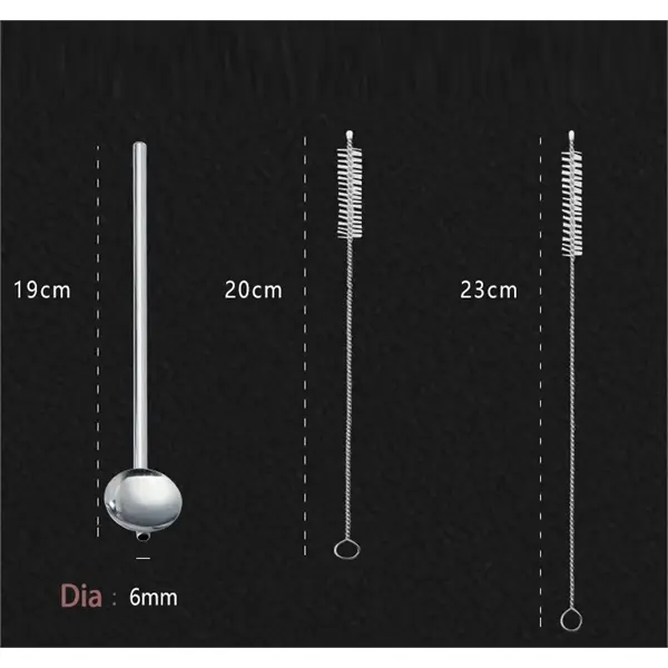 Straws Spoon Set In Compostable box