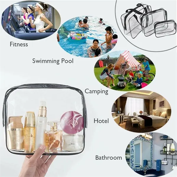 Transparent PVC Toiletry Storage Bag