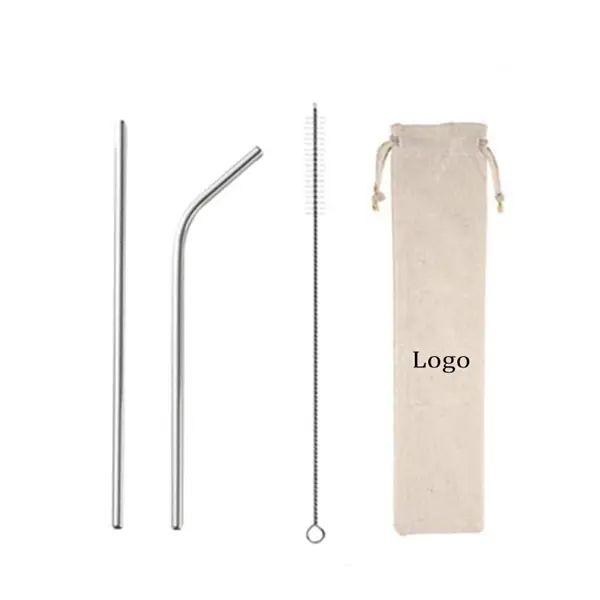 Resuable Stainless Steel Straw Set