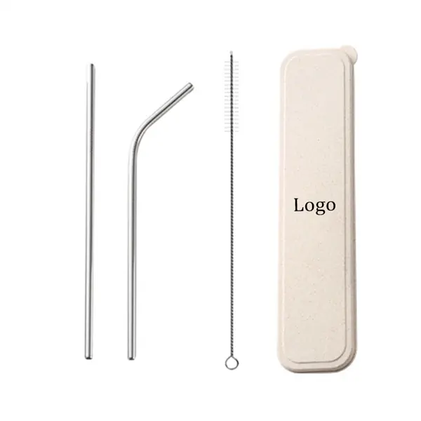Resuable Stainless Steel Straw Set