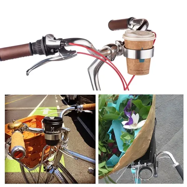 Bicycle Coffee Cup Bracket