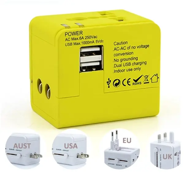 Global Travel Abroad Conversion Socket Plugs Adapter Multifu