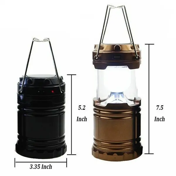 Solar Pull Up Rechargeable Camping Lantern