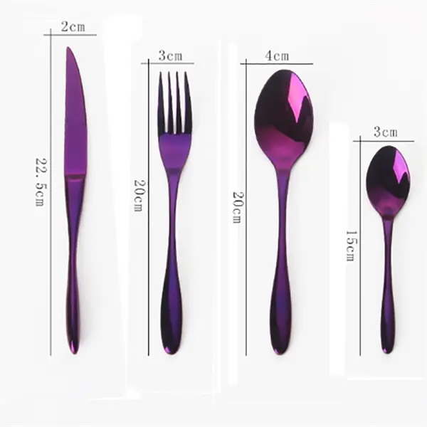 4pcs Stainless Steel Cutlery Set