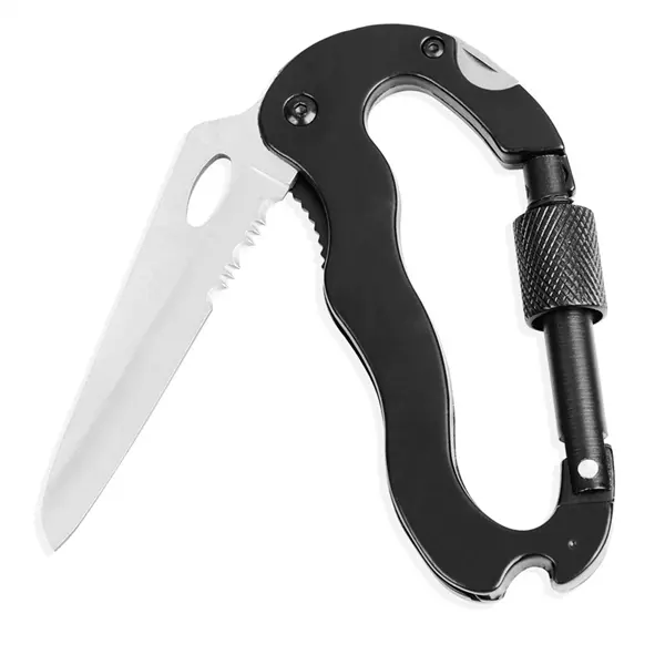 Multi-Function Carabiner Pocket Knife