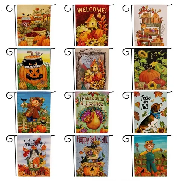 12.5''x18'' Double-Sided Trick Halloween Home Garden Flag