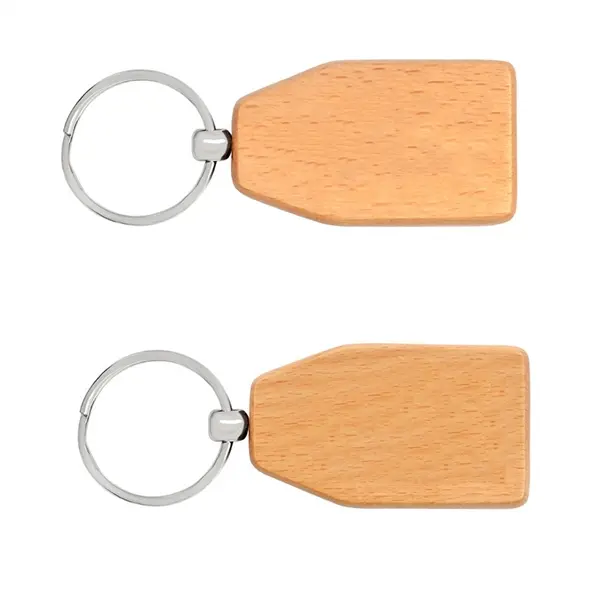 Creative Logo Wooden Keychain