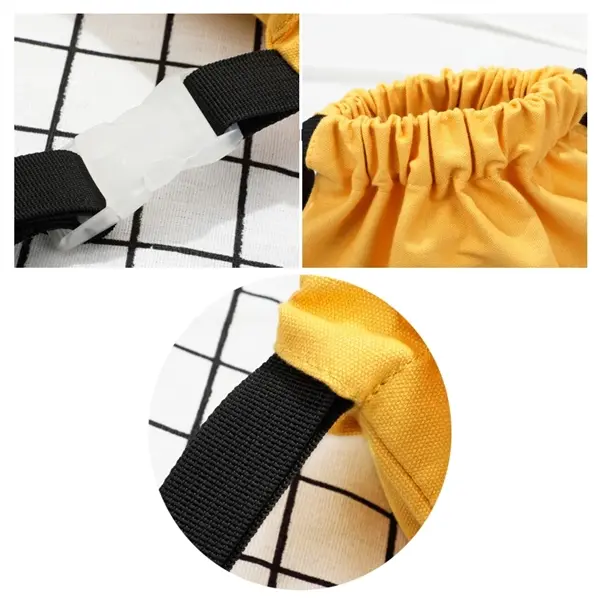 Canvas Drawstring Bag Backpack