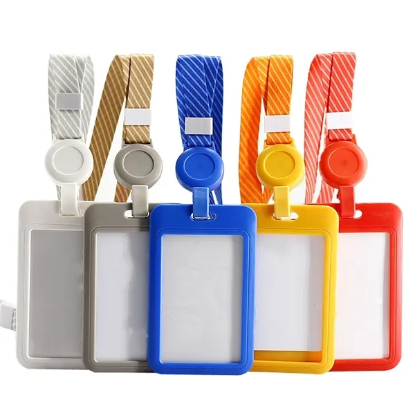 Telescopic Card Lanyard Holder
