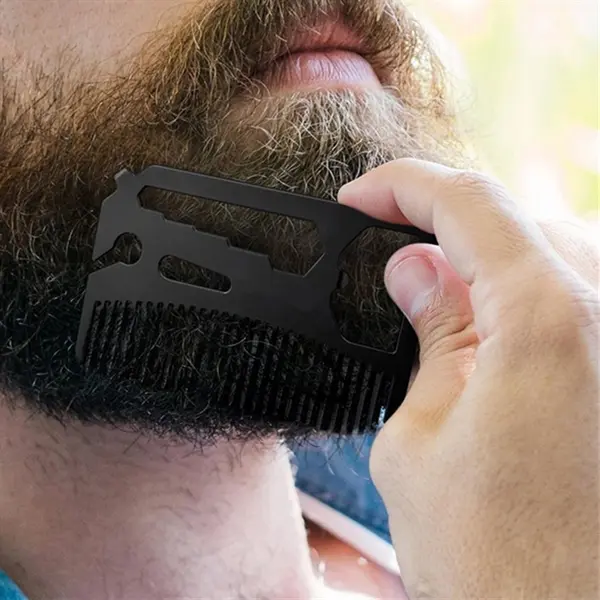 Metal Wallet Comb