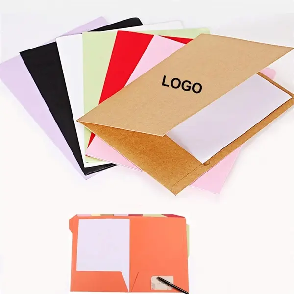 Reinforced Edge Paper Presentation Folder