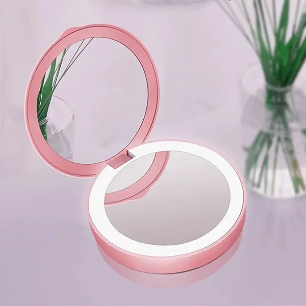 LED Mirror With Power Bank