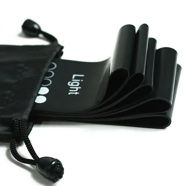 Black Yoga Stretch Loop Bands