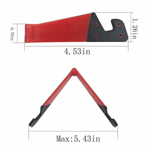 Foldable V Shape Hands Free Phone Holder