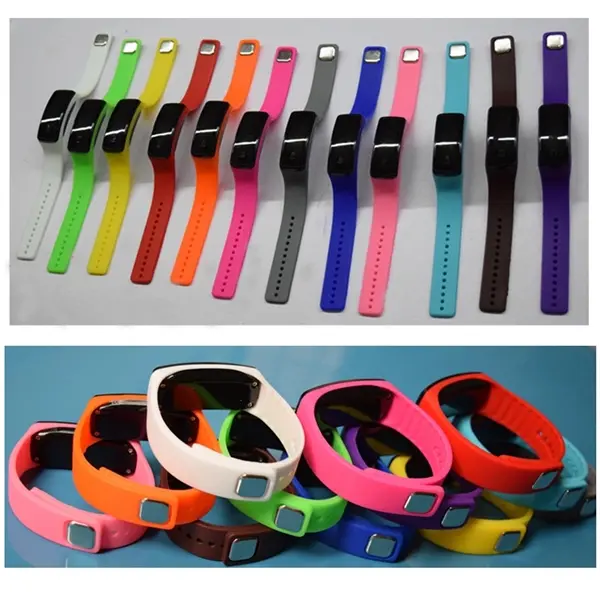 Led Touch Screen Sports Electronic Bracelet