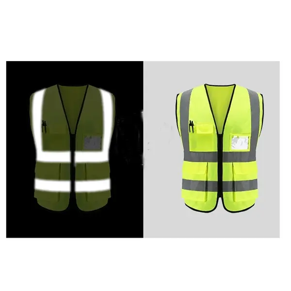 Reflective Vests With 4 Pockets