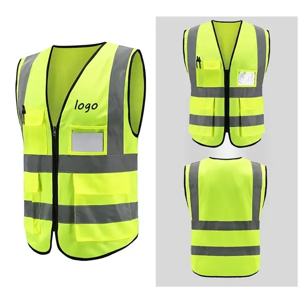 Reflective Vests With 4 Pockets